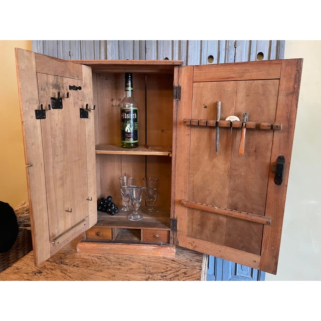 French Tool Wall Cabinet from Peugeot Fréres, 1910 For Sale - Image 4 of 18