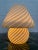 Murano Swirl Mushroom in Yellow Cream, 1970s, in Good conditions. Designed 1970 to 1979 This piece is attributed to the...
