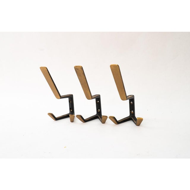 Black Hooks by Hertha Baller, 1950s, Set of 3 For Sale - Image 8 of 8