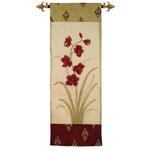 This beautiful tapestry is woven on a jacquard loom by skilled weavers, keeping alive the centuries old tradition of...