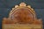 Wood Antique Victorian Renaissance Revival Walnut Burl Arched Full Size Headboard For Sale - Image 7 of 17