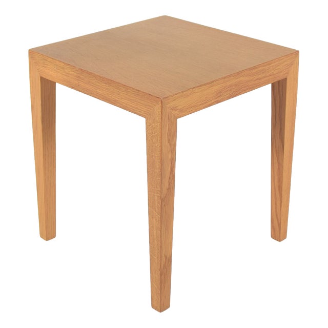 Danish Side Table by Severin Hansen for Haslev Møbelsnedkeri, 1960s For Sale