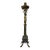 1910s Ornate Brass and Iron Candlestick For Sale