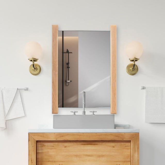 Emil Vanity Mirror- Small For Sale - Image 10 of 10