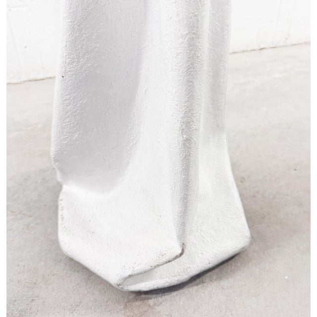 John Dickinson Vintage John Dickinson Style Draped Plaster Floor Lamp For Sale - Image 4 of 9