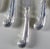 Late 20th Century Set of Thirteen Sterling Silver Elizabeth II Dinner Knives With Pistol Handles For Sale - Image 4 of 17