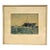 Original Wwii Us Navy Pc-571 Submarine Chaser Gouache Painting – Vintage Framed Maritime Military Art. For Sale