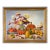 Autumn Gift - Seasonal Harvest Still Life With Flowers by Albin Kern. For Sale