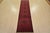 Tribal Turkmen Runner 2’8” X 9’6” Red Wool Tribal Hand-Knotted Oriental Rug For Sale - Image 3 of 12