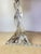 Maison Saint Louis France Twisted Crystal Table Lamp, Signed French Mid-Century Modern Lighting For Sale - Image 12 of 12