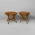 Mid-Century Modern Italian Round Stools in Rattan, 1960s, Set of 2 For Sale - Image 13 of 13