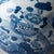 Pair of Chinese Blue and White Porcelain Bird and Peony Jars, 20th Century For Sale - Image 9 of 10