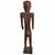 Antique Hemba ancestral figure from the Democratic Republic of Congo. Hand-carved from a single piece of wood with rare...
