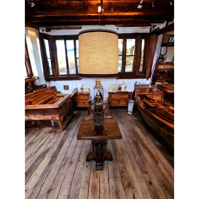 1960s Nautical Floor Lamp With Table Chairish