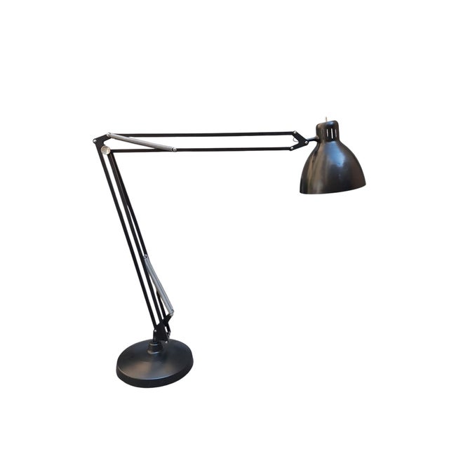 Piantana Mod the Great JJ Nera by Jac Jacobsen for Luxit Leucos, 1980s For Sale - Image 14 of 18