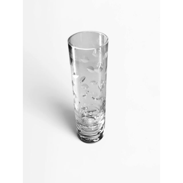 Rice Grain Baccarat Vase from Soliflore, France, 1970s, in Flawless conditions. Designed 1970 to 1979 This piece has an...