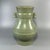 A vintage‑style Chinese Longquan celadon arrow vase, also known as guan‑er vase, with two pierced tubular handles on both...