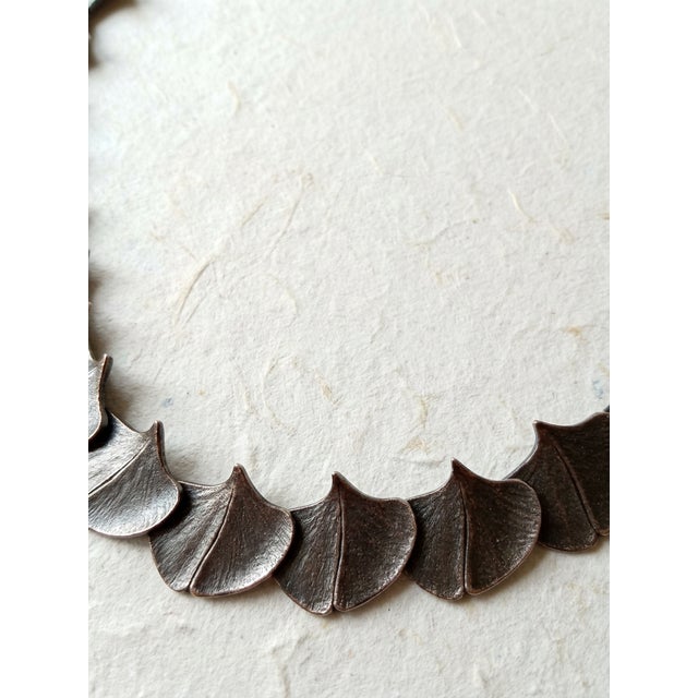 Kinetic Sterling Silver Necklace, 1980s For Sale - Image 6 of 10