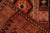 Textile Vintage Turkish Tribal Runner in Orange and Brown With Colorful Geometric Motifs For Sale - Image 7 of 8