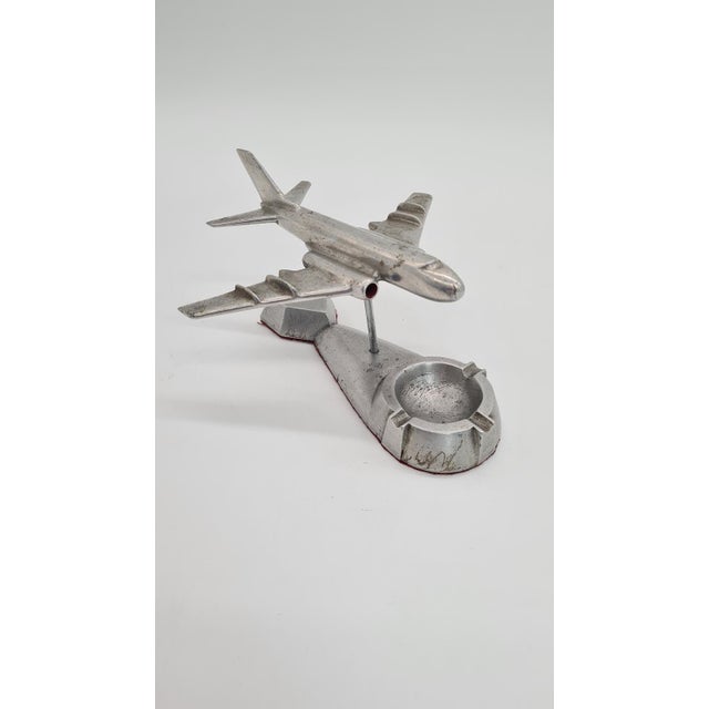 Silver Vintage Metal Ashtray, 1960s For Sale - Image 8 of 11