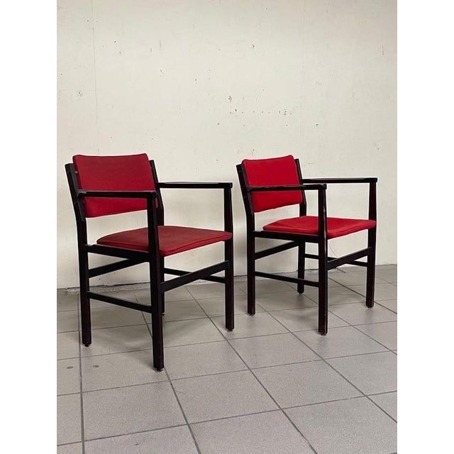 Chairs with Armrests, 1960s, Set of 2 For Sale - Image 11 of 17