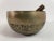 Asian Bronze Singing Hammered Bowl 1950s For Sale - Image 11 of 12