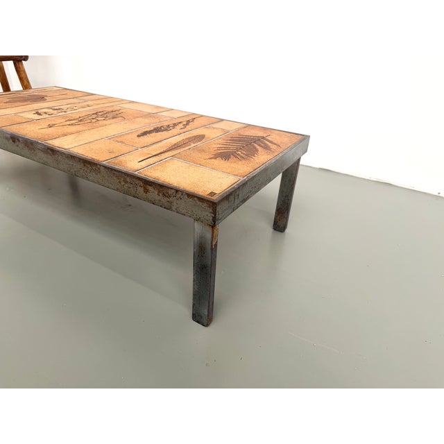1970s Vintage Coffee Table by Roger Capron for Vallauris, 1970s For Sale - Image 5 of 16