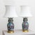 Antique Chinese Table Lamps with Porcelain Base, Set of 2 For Sale - Image 15 of 16