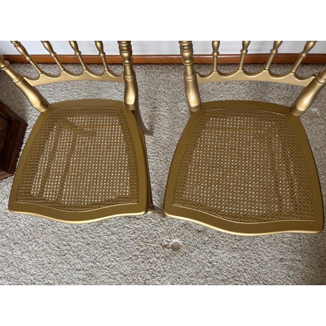 1990s 1990s Tell City Chair Company 125th Anniversary Limited Edition Chairs For Sale - Image 5 of 8