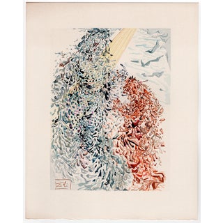 Salvador Dali, Dust of Souls, 1964, Original Woodcut For Sale