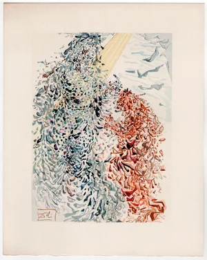 Salvador Dali, Dust of Souls, 1964, Original Woodcut