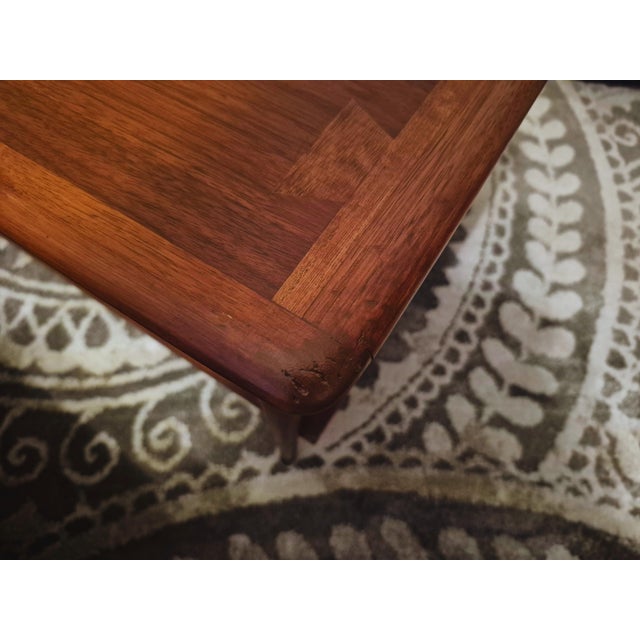Burnt Umber Set of 2 Lane Acclaim End Tables For Sale - Image 8 of 11