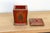 Forest Green Handpainted Kashmiri Wood Tea Caddy For Sale - Image 8 of 10