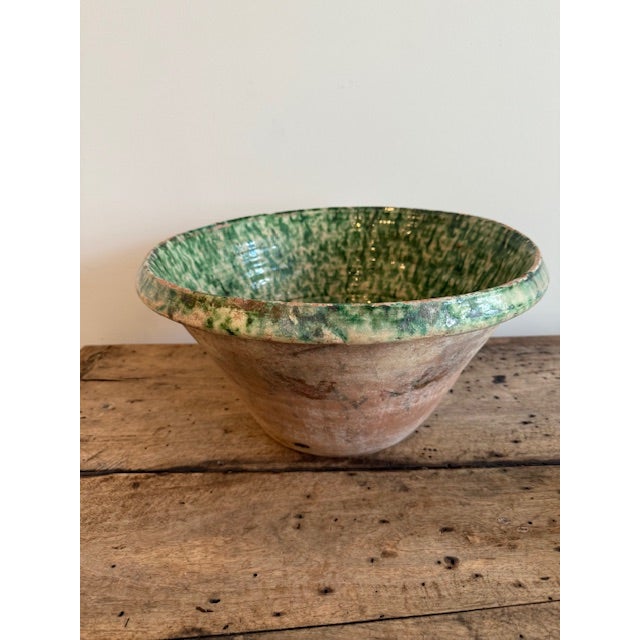 Rustic Late 19th Century Italian Passata Bowl For Sale - Image 3 of 5