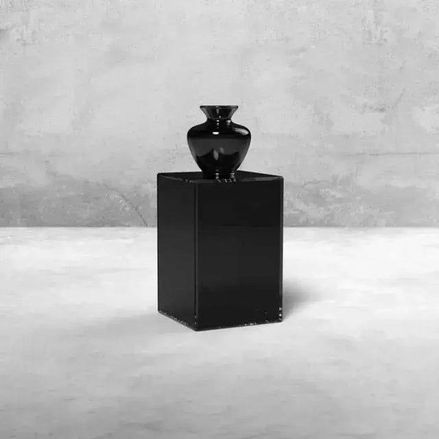 Not Yet Made - Made To Order Milo Square Black Vases by Mason Editions, Set of 3 For Sale - Image 5 of 6