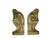 Mid-Century Modern Mid 20th Century Brass Sitting Thinking Man Bookends - a Pair For Sale - Image 3 of 5
