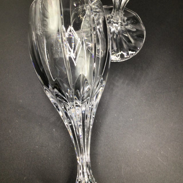 Mikasa Berkeley Crystal Water Goblets-Set of 6 For Sale - Image 9 of 12