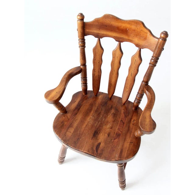 Mid 20th Century Mid-Century Lodge Style Dining Chair For Sale - Image 5 of 9