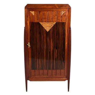 Antique Art Nouveau Cupboard in Mahogany For Sale