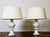 Swedish Table Lamps in White Opal Glass by Uno and Östen Kristiansson for Luxus, 1960s, Set of 2 For Sale - Image 14 of 15