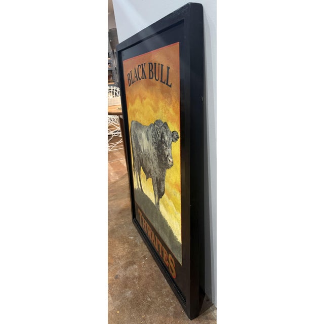 English Pub Sign, "Black Bull" For Sale In Austin - Image 6 of 7