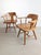 Brown Pine Wood Dining Chairs by Asko Finland, 1970s, Set of 6 For Sale - Image 8 of 14