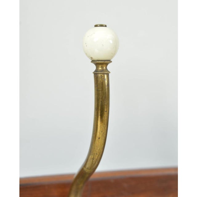 Antique 19th Century Gothic Four Hat and Coat Hooks in Brass and Ceramic, 1890s For Sale - Image 12 of 18