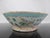 Chinese Chinese Nyonya Ware Turquoise Center Octagonal Famille Butterfly Pottery Bowl For Sale - Image 3 of 7