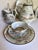 1970s Japanese Hand-Painted Eggshell Porcelain Landscape Luncheon Tea Set - 36 Pieces For Sale - Image 15 of 17
