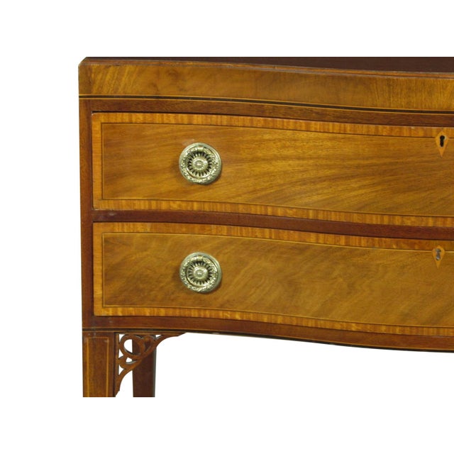 Early 20th Century Early 20th Century Georgian Style Inlaid Server by Baker For Sale - Image 5 of 13