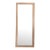 19th Century France Antique White Wood Mirror For Sale