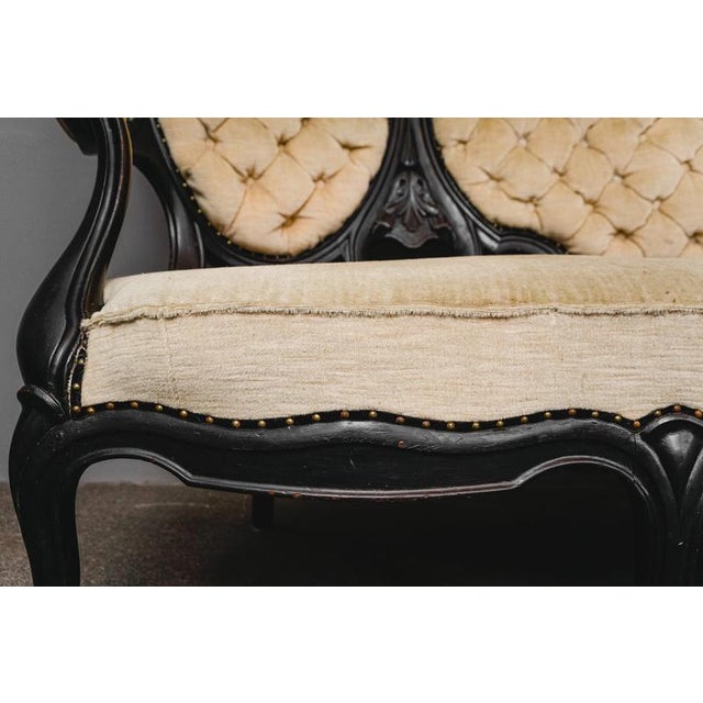 Louis Philippe Three-Seater Sofa, 1800s For Sale - Image 13 of 18