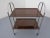 Vintage Optic Rosewood Pressalit Tea Cart, 1970s For Sale - Image 3 of 18