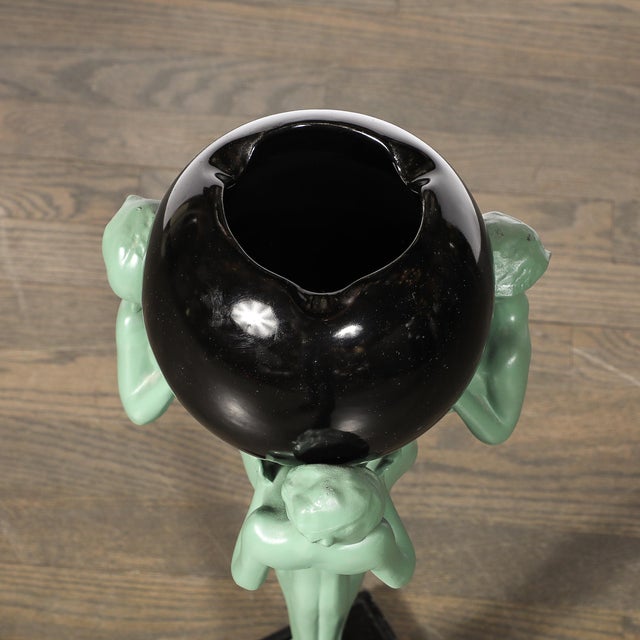 Art Deco Three Graces Smoker's Stand by Frankart For Sale - Image 16 of 18